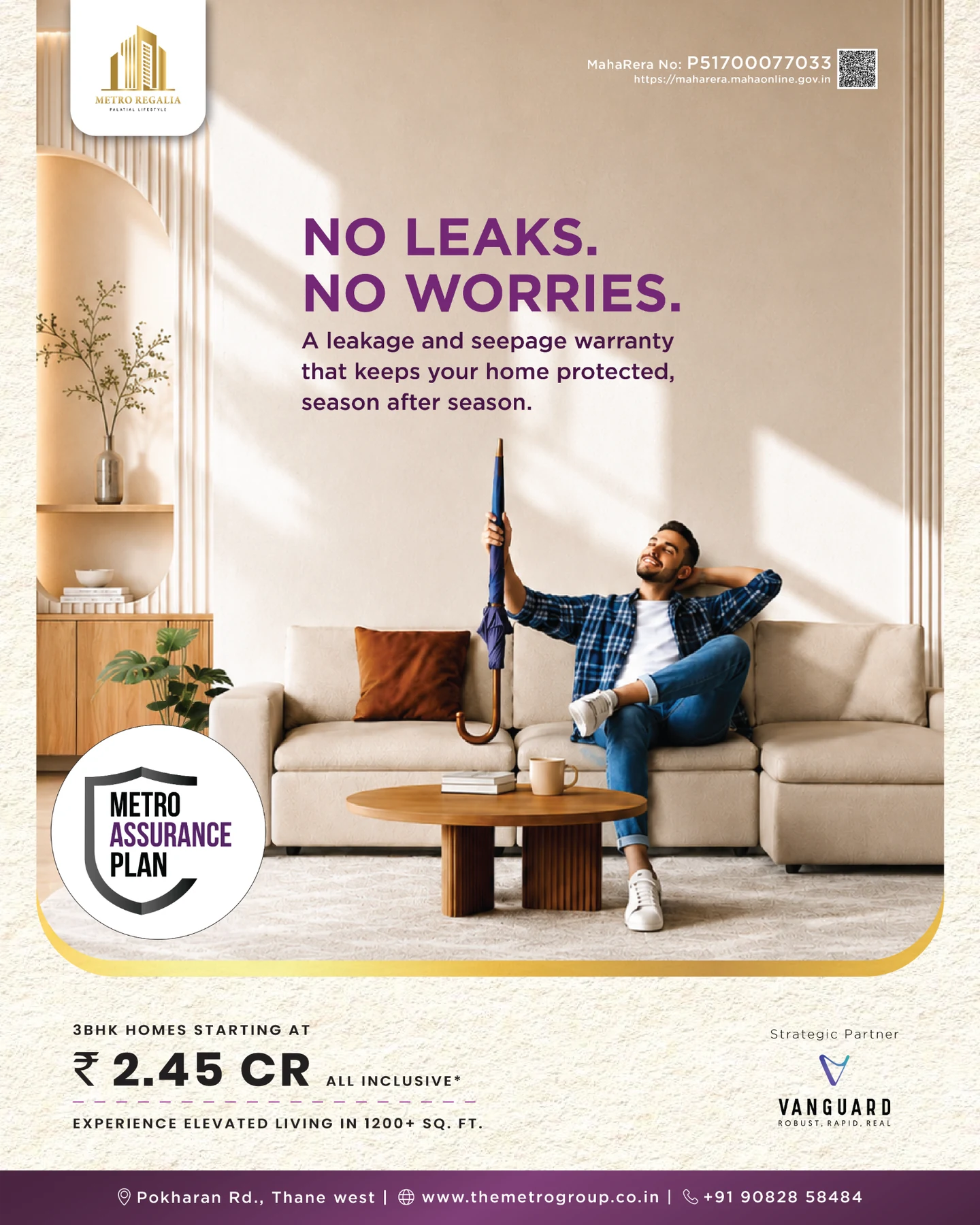 5 years leakproof assurance campaign creative